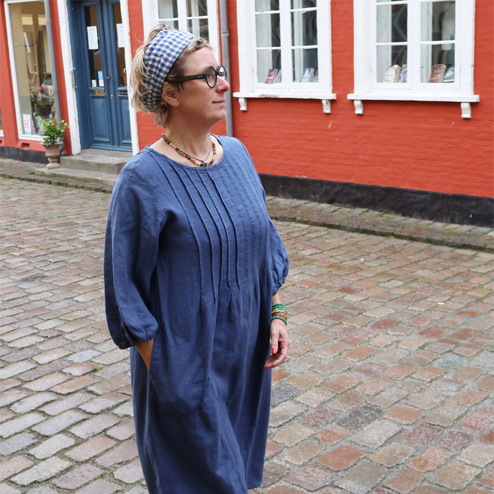 AASE | Mellemlang hørkjole | Mange smukke farver