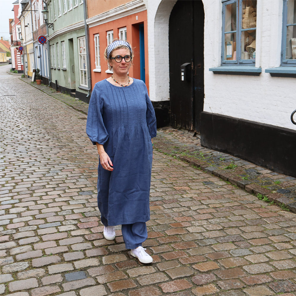 AASE | Mellemlang hørkjole | Mange smukke farver