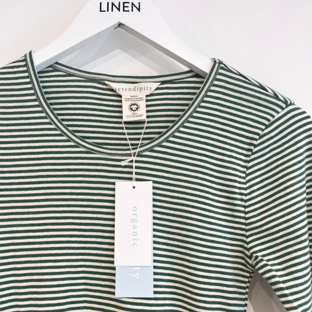 SLIM TEE STRIPE Langærmet