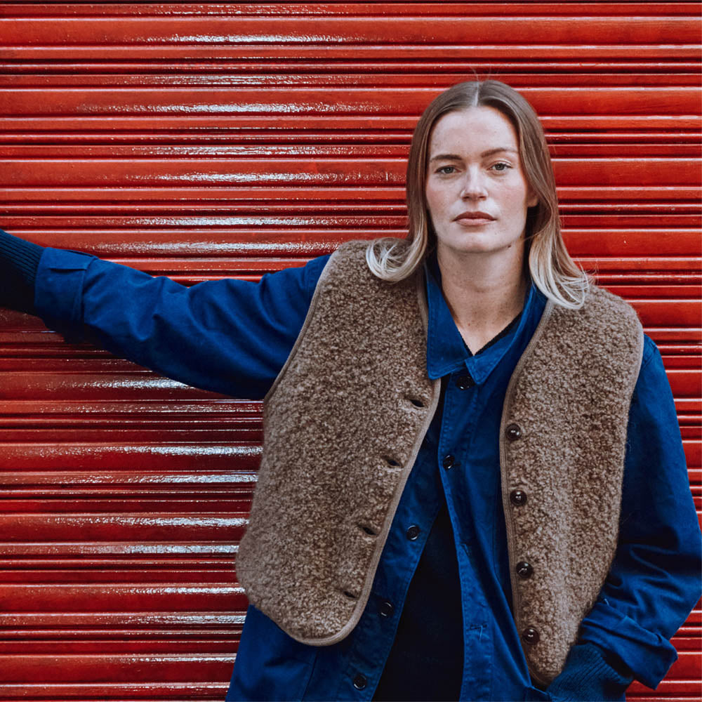 Hyrde vest | i uld Ny i 3 farver