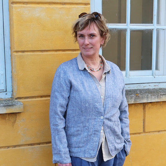 SANNE - Hør jakke