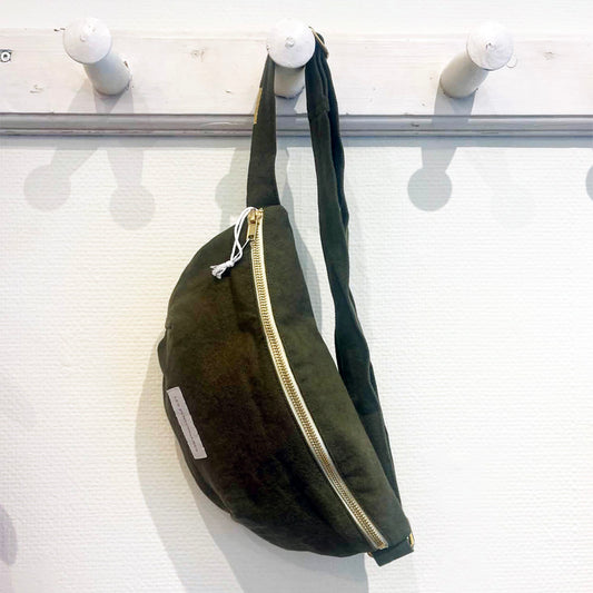 BANAN TASKE | sling bag i fransk kanvas