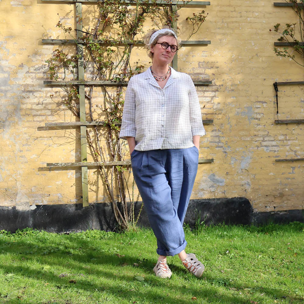 ERIKA | Hemdjacke aus Leinen | Weitere Farben