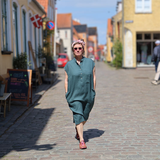 sommerkjole i hør