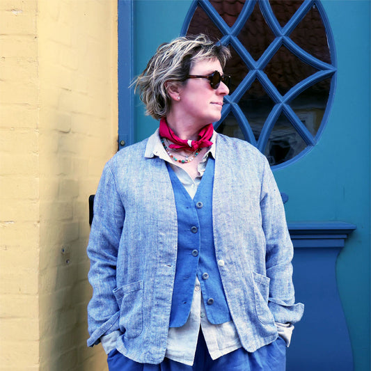 SANNE - Hør jakke